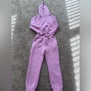 Preloved Purple Girls Tracksuit